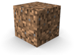 What does coarse dirt do in Minecraft?