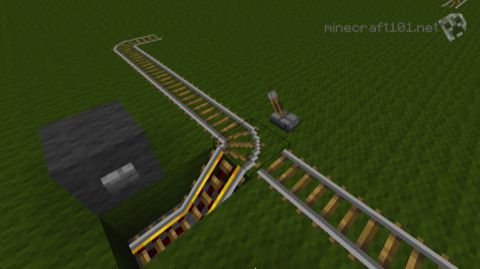 setting up powered rails minecraft