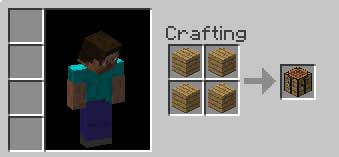 craft a Crafting Table
