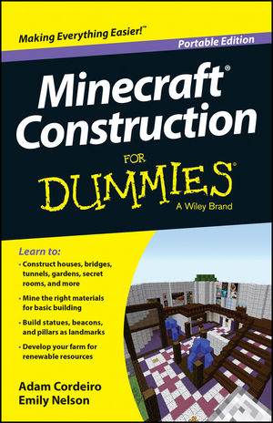 Minecraft Construction For Dummies cover