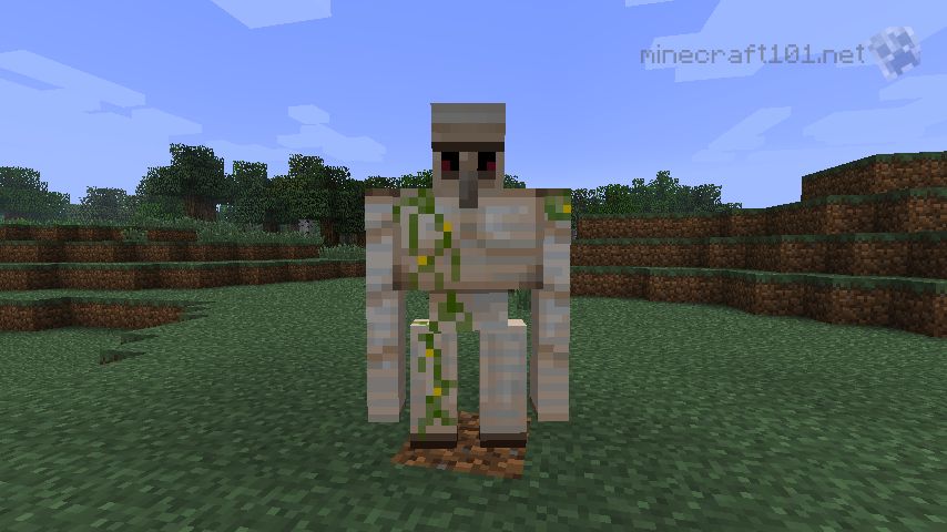 Minecraft Iron Golem Recipe