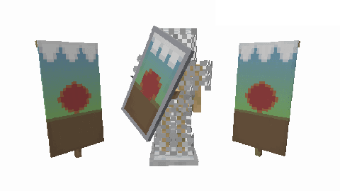 banners and Shield