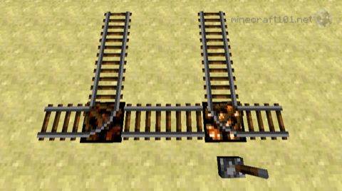 best distance between powered rails