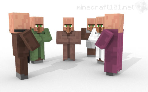 Minecraft गावकरी